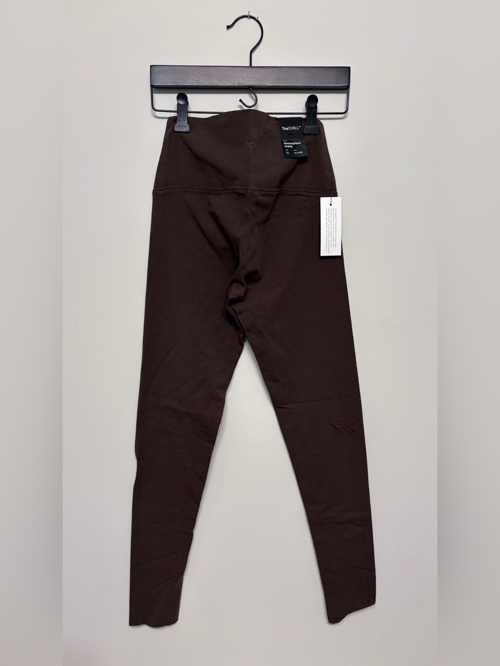 Aritzia TNA mocha brown atmosphere cotton leggings sz xs xsmall new